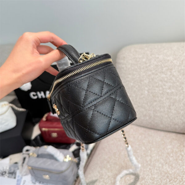 chanel バニティ バッグ ボックス ショルダー バッグ シャネル キルティング バッグ 2way ショルダー バッグ 大人 女子 ブランド バッグ 30 代 女性 バッグ ハイ ブランド - 画像 (3)