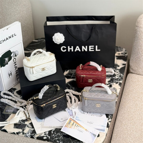 chanel バニティ バッグ ボックス ショルダー バッグ シャネル キルティング バッグ 2way ショルダー バッグ 大人 女子 ブランド バッグ 30 代 女性 バッグ ハイ ブランド - 画像 (12)